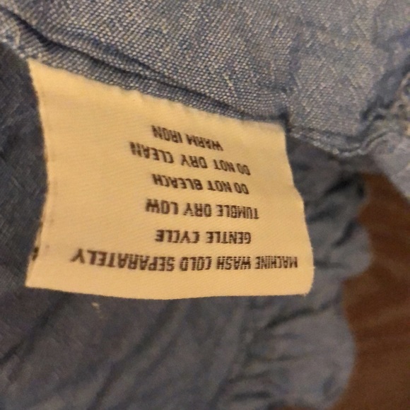 Sue la table 100% Cotton Made in India Apron - 34x24” - each waist tie is 25” - Picture 9 of 9